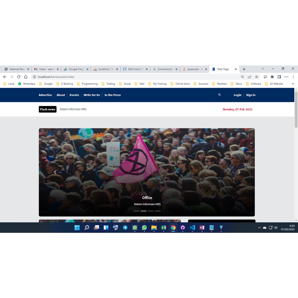 Sistem Informasi Portal Berita