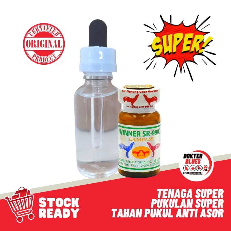 Paket Doping Super Racing Horse Original & Winner SR 9900 Tenaga Pukulan Super Tahan Pukul