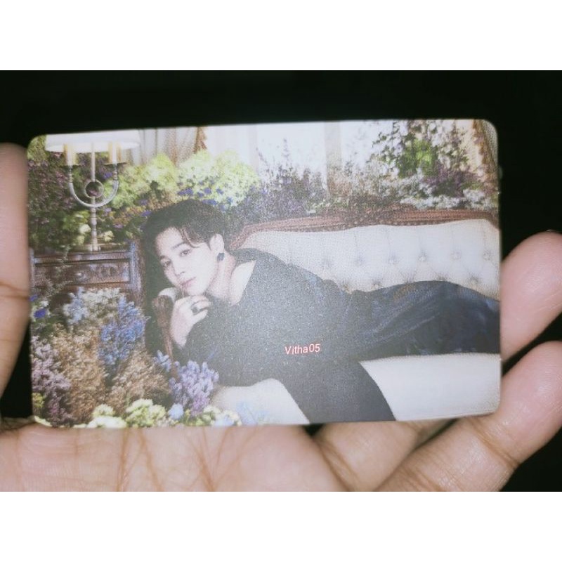Photostrip butter set variasi jimin BTS take all pc jimin be delluxe edition