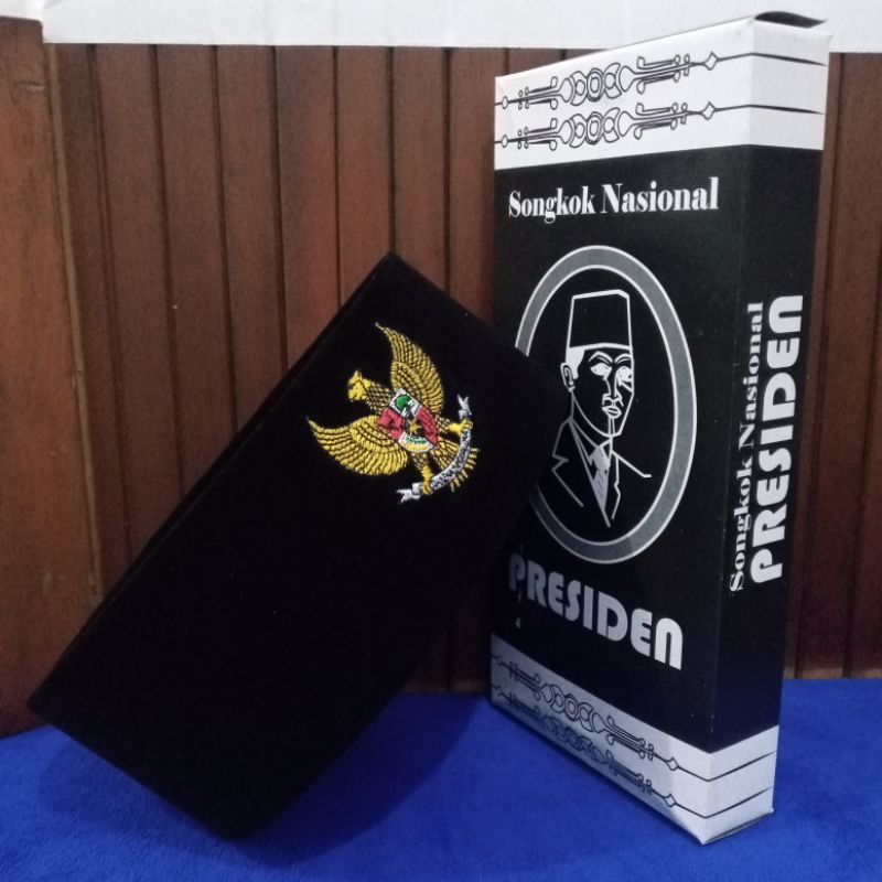 Peci Songkok Kopiah - Peci Lambang Garuda - Peci Merk President - Peci Murah Berkualitas - Peci Hita