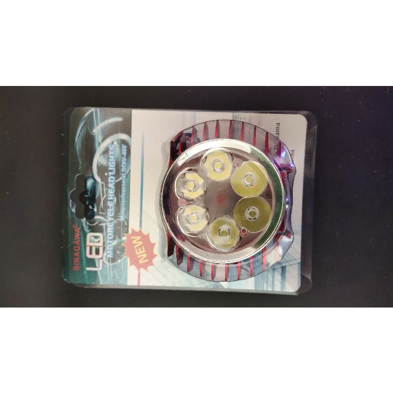 Lampu Tembak Led Slim 6led 6-9 watt DC
