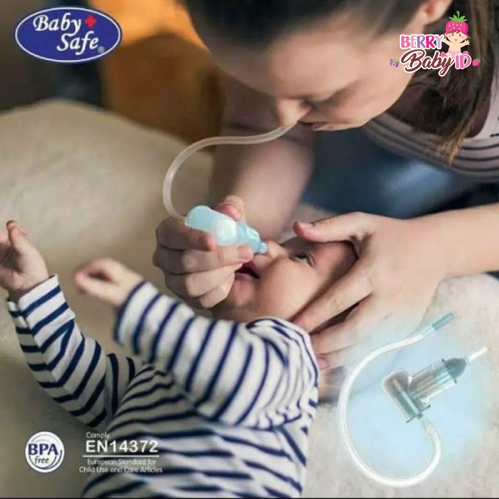 Baby Safe Baby Nasal Aspirator NAS02 Penyedot Ingus Bayi Anak BBS101 Berry Mart