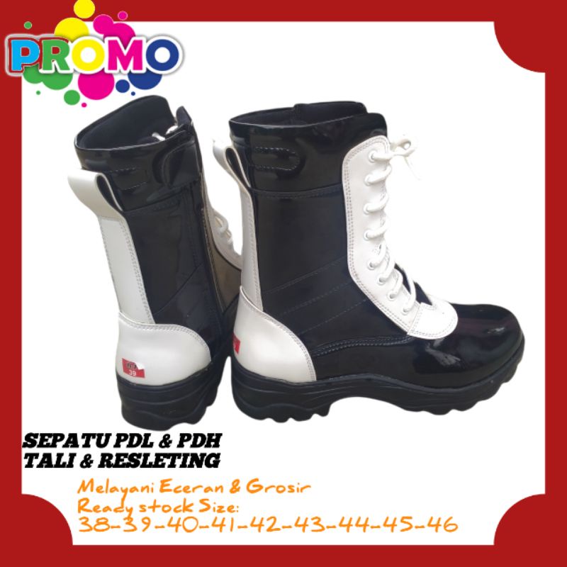 SEPATU PDL PROVOS POLRI-SEPATU PDL PKD MURAH-SEPATU PKD-SEPATU PROVOS POLISI