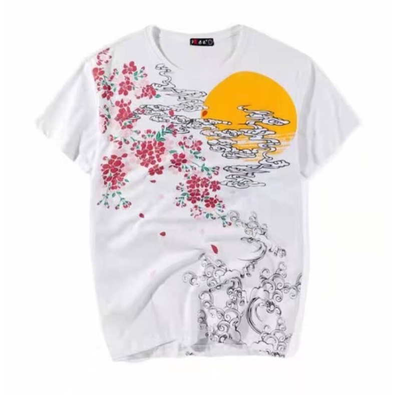 SK14 KAOS SUKAJAN IMPORT PRIA WANITA JEPANG KOREA KOI HARAJUKU ORIGINAL M-3XL JY20