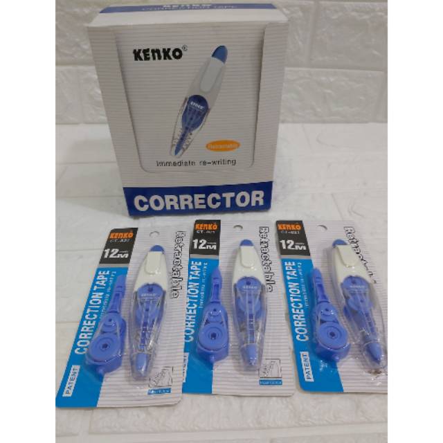 

Correction tape/tip-ex kertas joyko+reffil