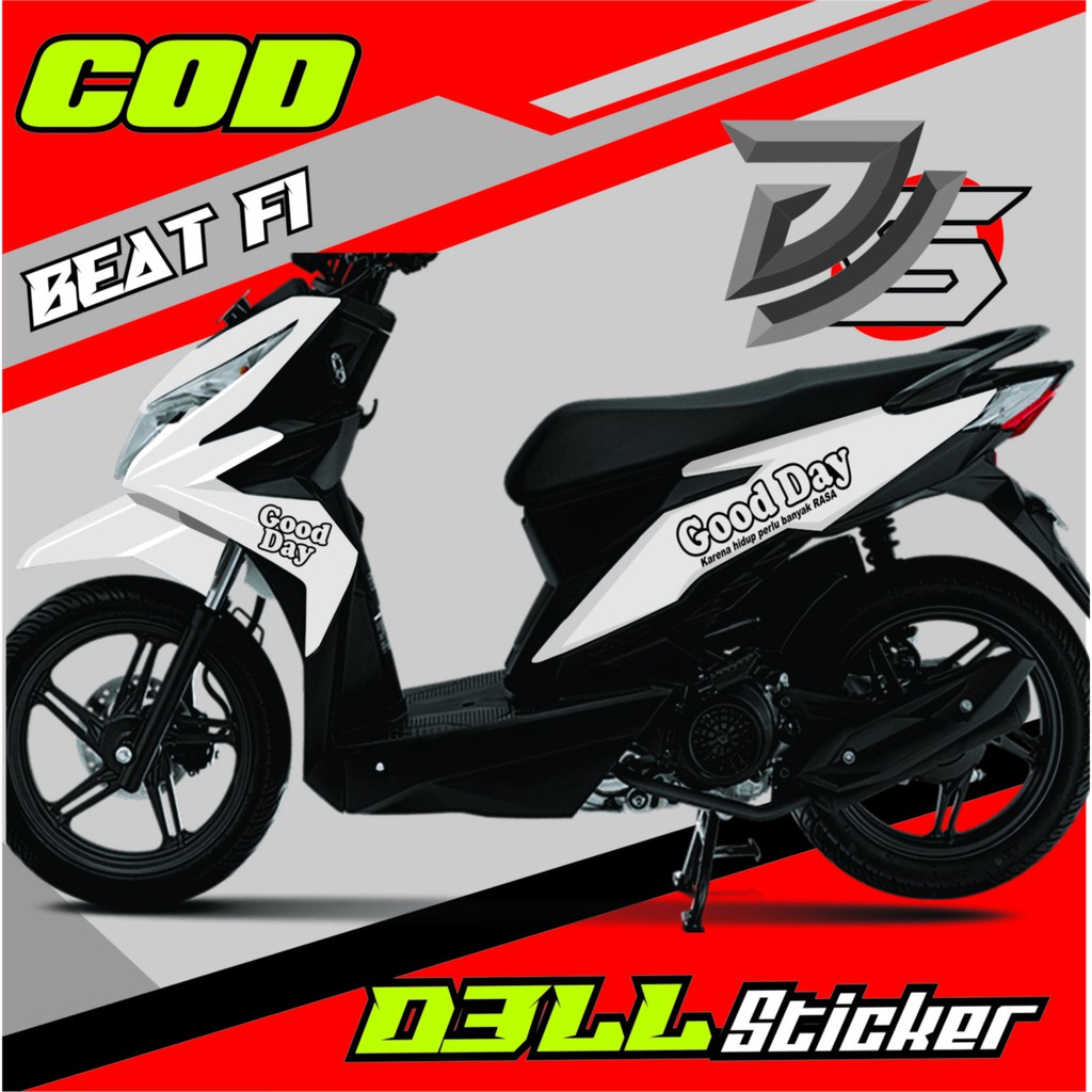 Stiker BEAT Goodday Cutting Stiker BEAT FI Street