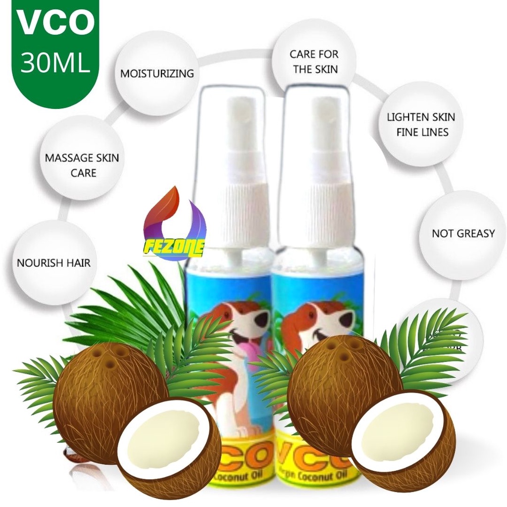 VIRGIN COCONUT OIL 30ml MINYAK KELAPA MURNI FEZONE