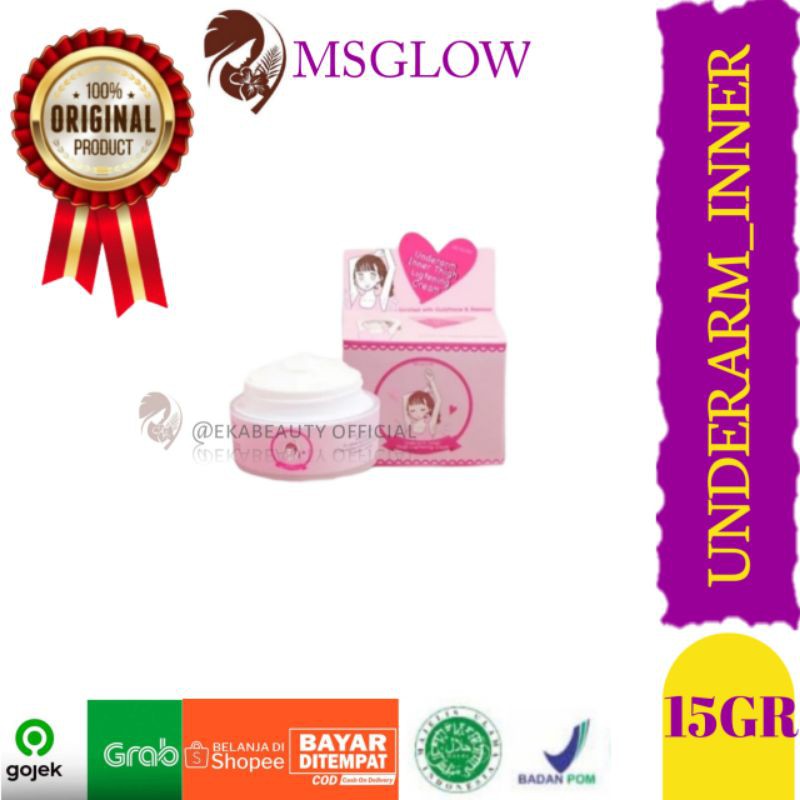 MS GLOW UNDERARM INNER / Pemutih ketiak Ms glow