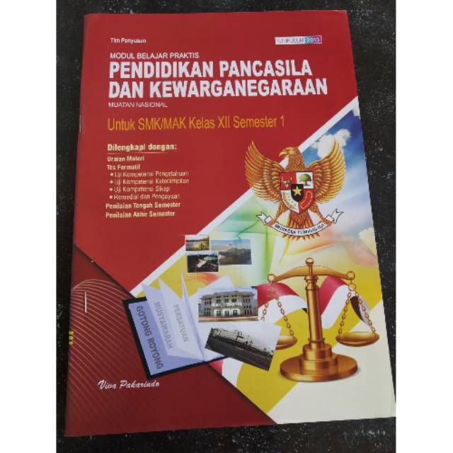 Lks Ppkn Smk Mak Kelas 12 Semester 1 Shopee Indonesia