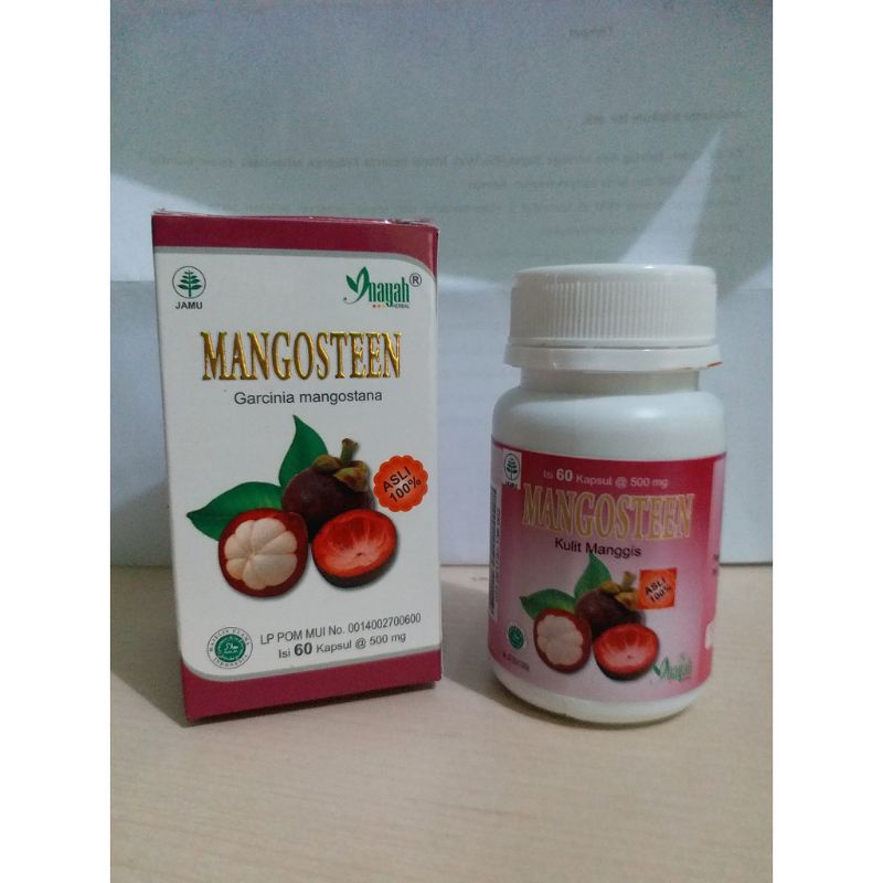 Mangosteen Kulit ManggisIsi 60 Kapsul