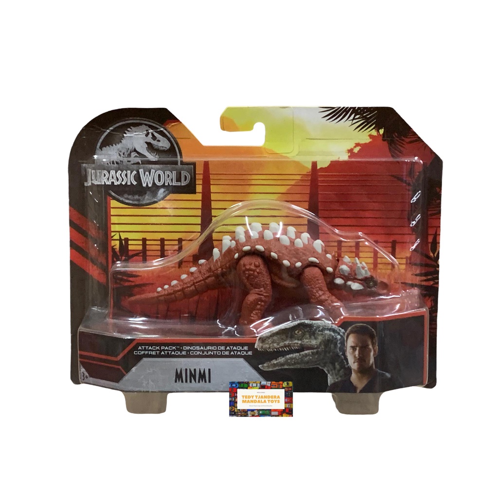 Jurassic World Attack Pack Minmi