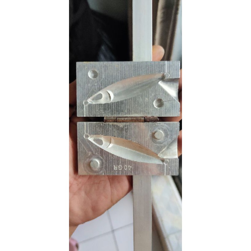 CETAKAN METAL JIG CNC KOIKA 40 Gram