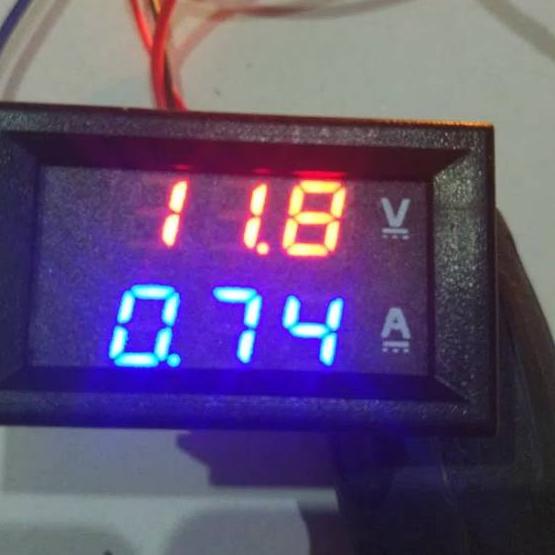 Original  Combo volt ampere meter DC 0-100V 10A Ammeter Ampere Amper Meter Voltmeter Digital Detekto