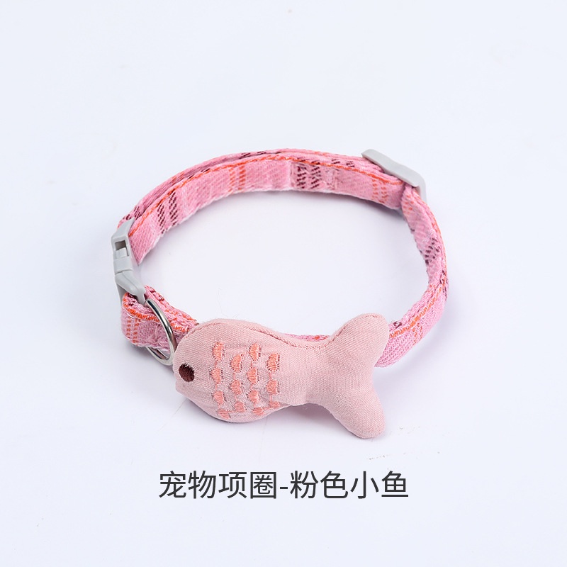 PH.Medan Kalung Kucing/Anjing Bentuk Boneka Ikan