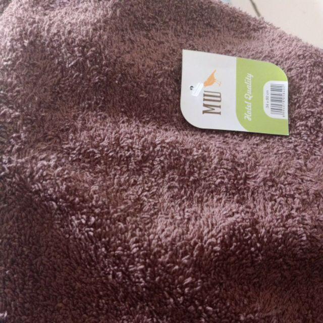 Handuk Leher Olahraga  Kecil Terry Palmer Premium 35x80cm - Biru Navy