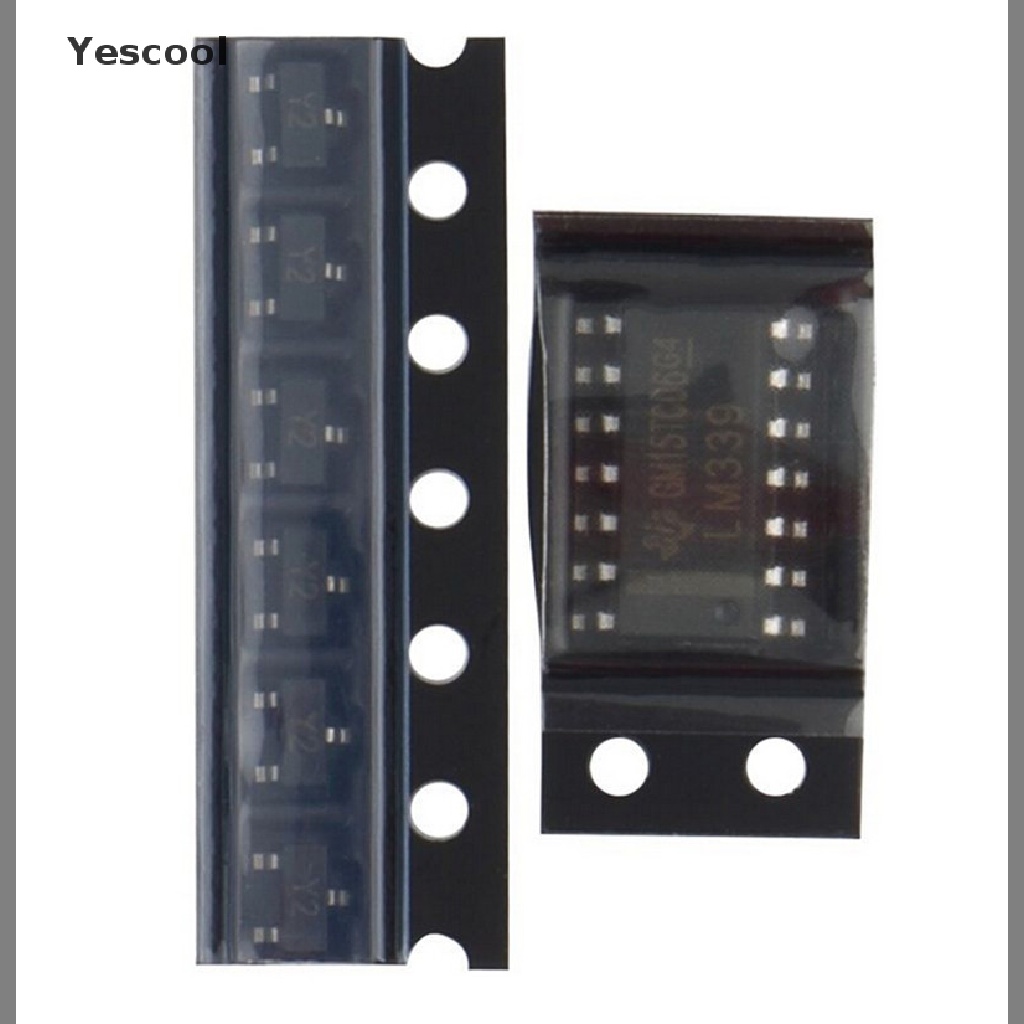 Yescool SMT SMD Papan PCB Untuk Latihan Solder DIY