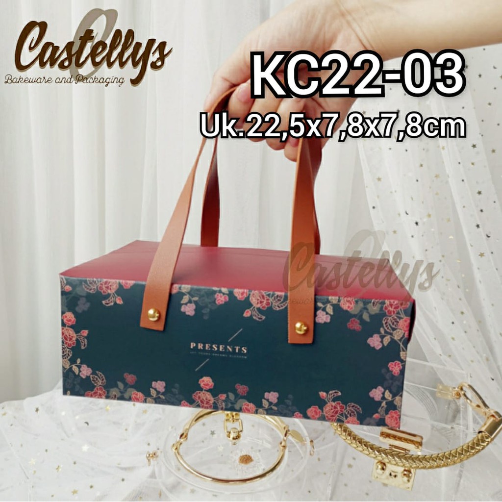 

Kotak Dus Kue Box Cantik Isi 10pcs KC22-03 Mooncake Cookies Kue Kering Cake