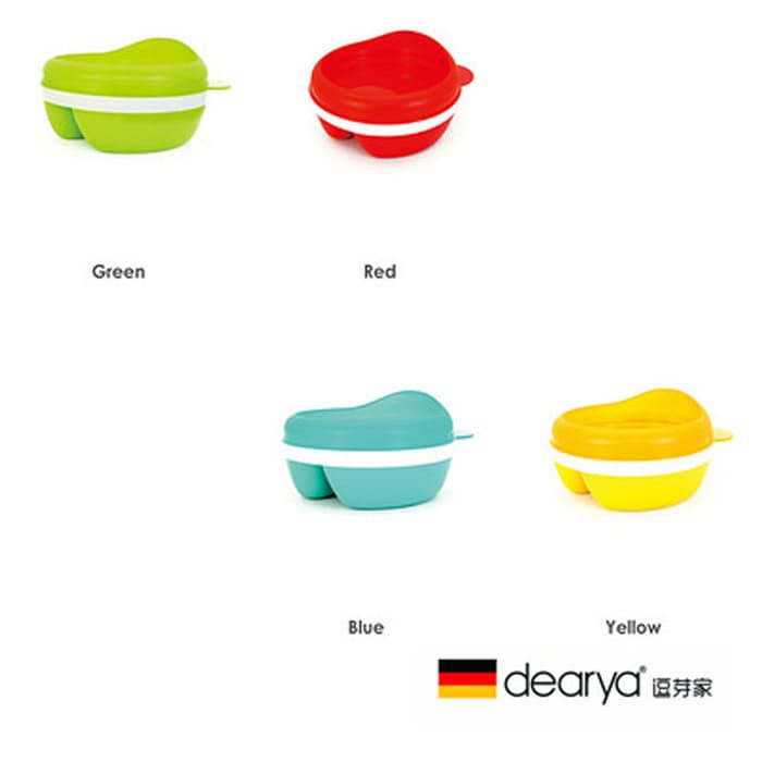 DEARYA NON-SKID DIVIDED BOWL / Tempat Makan