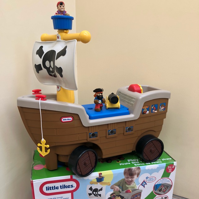Little Tikes Play and Scoot Pirate Ship