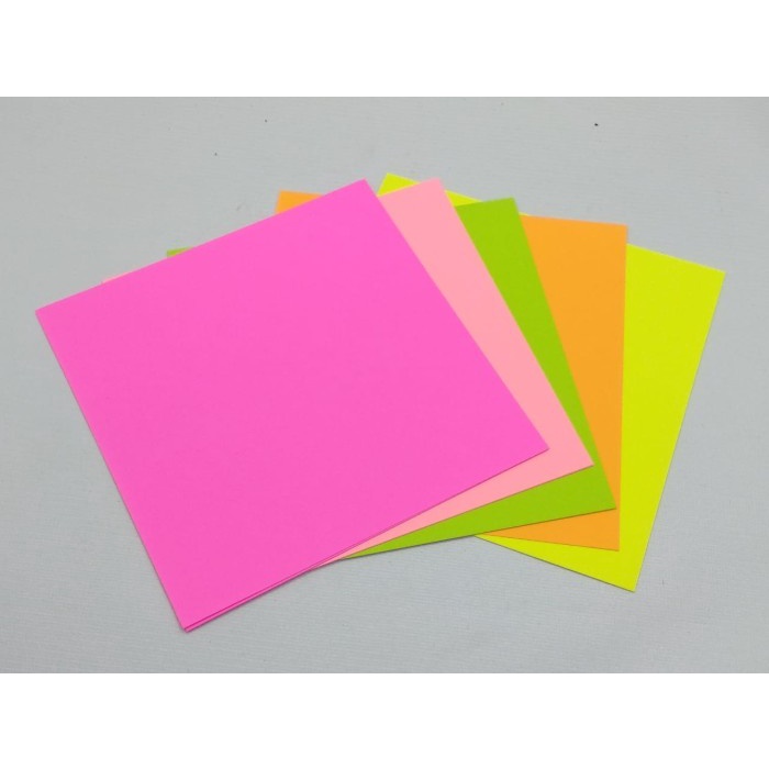 

Senikertas- Kertas Seni Lipat / Fluorescent Papers / Kertas Origami Sedang 16X16Cm -Kertas-Seni.