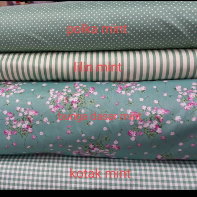 Katun jepang tokai senko seri mint