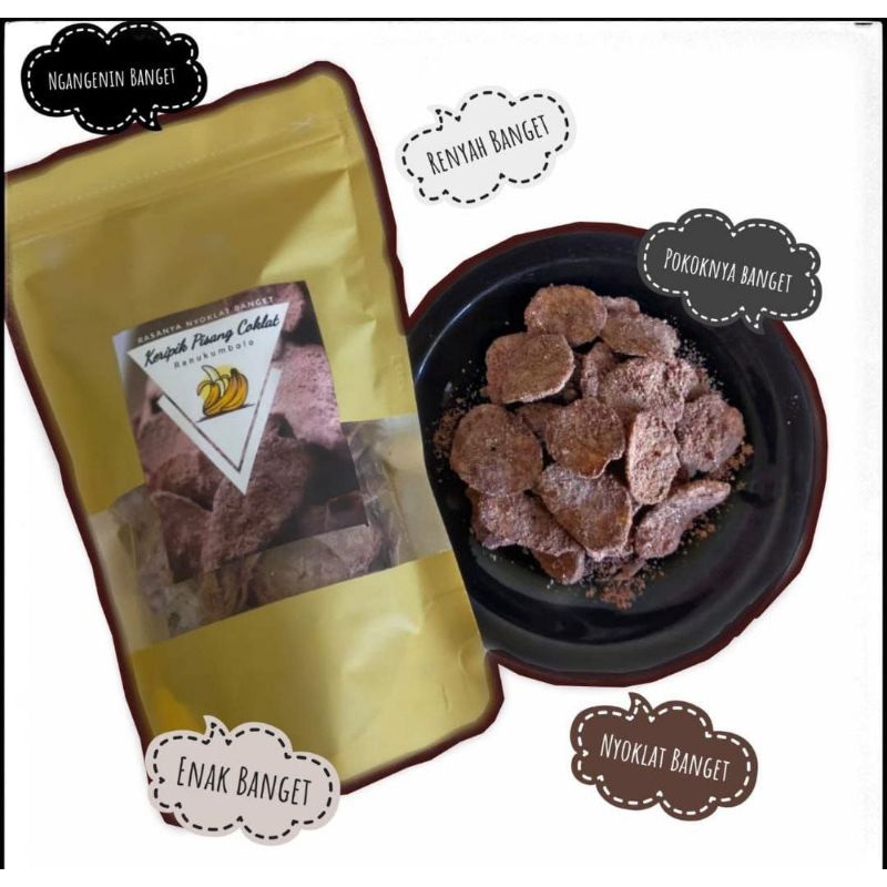 

keripik pisang coklat