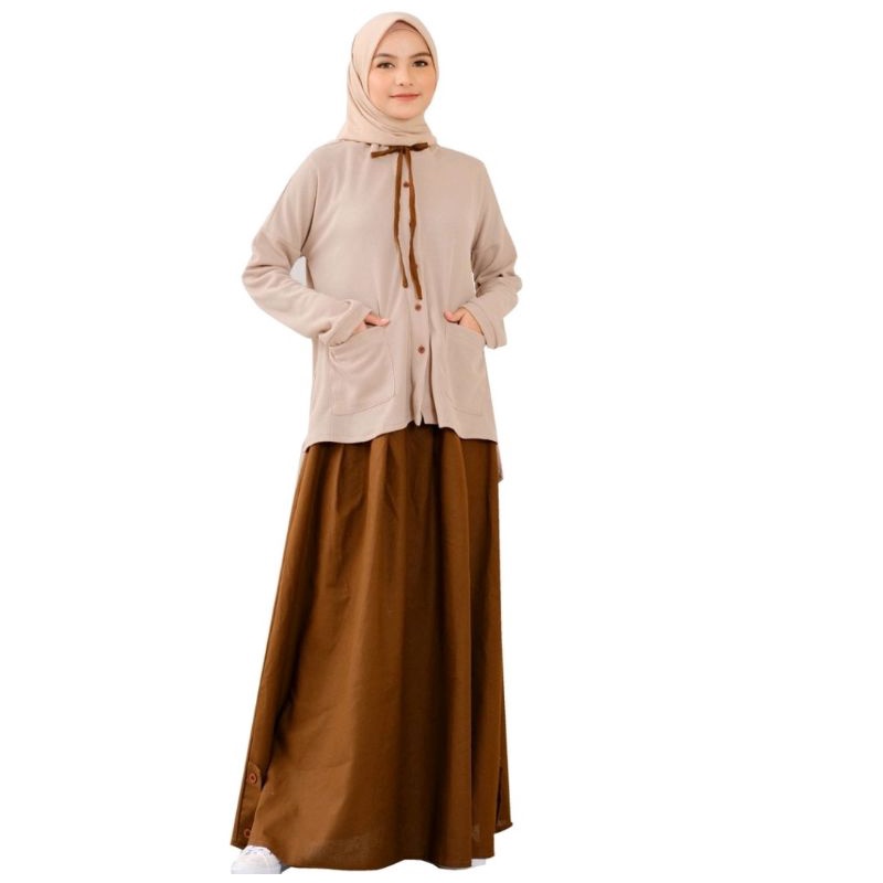 setelan rok lunan go couple terbaru