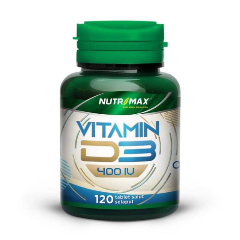 Nutrimax Vitamin D3 400IU isi 120tablet