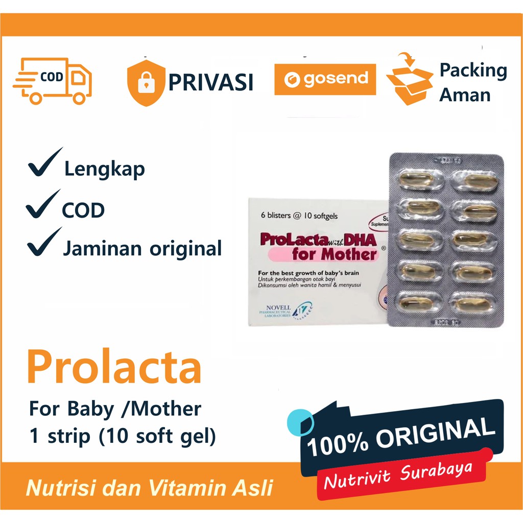 PROLACTA FOR BABY / MOTHER 1 STRIP