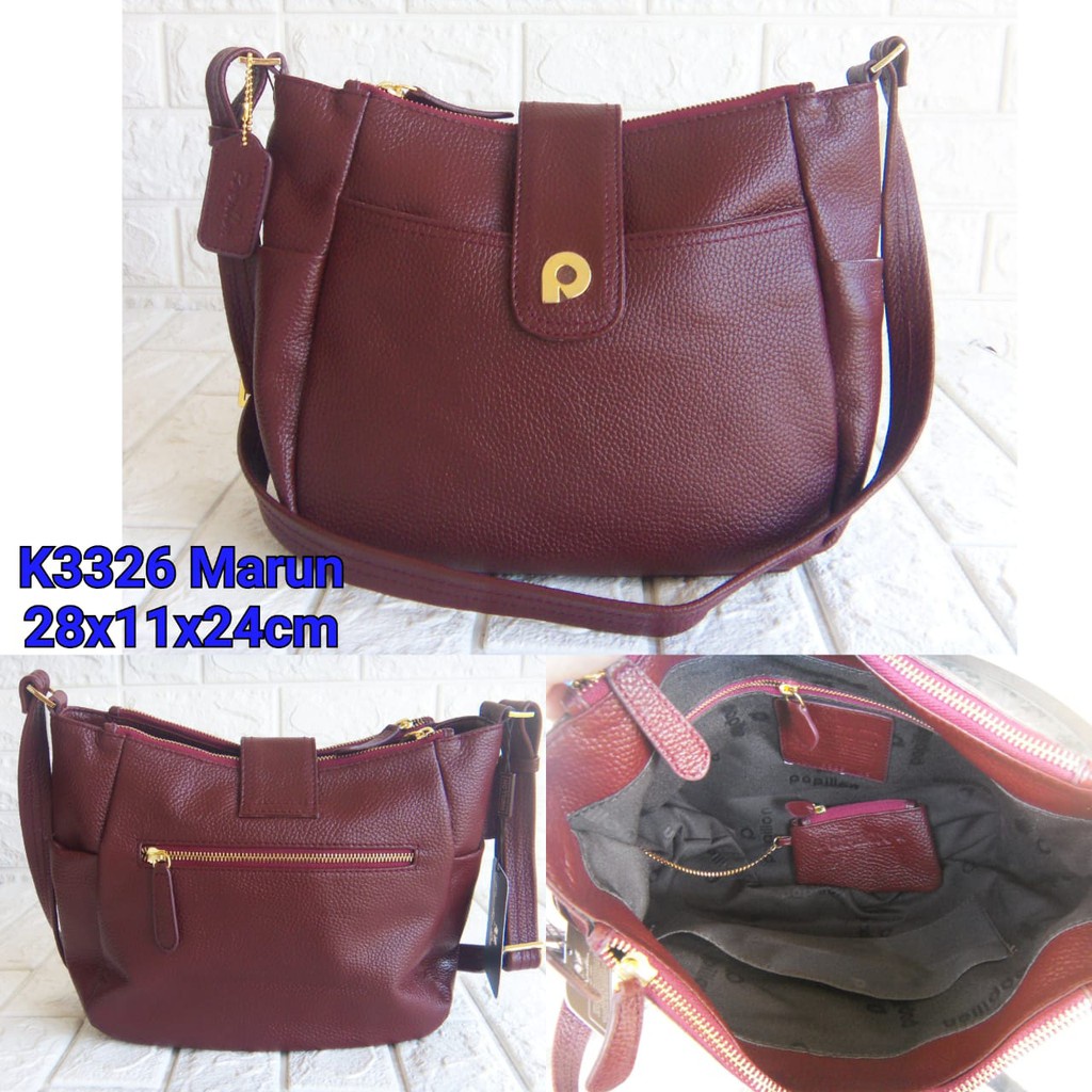 Tas Papillon Original Kode K3326 | Tas Papilon Ori | Tas Selempang Wanita | Tas kondangan wanita | T