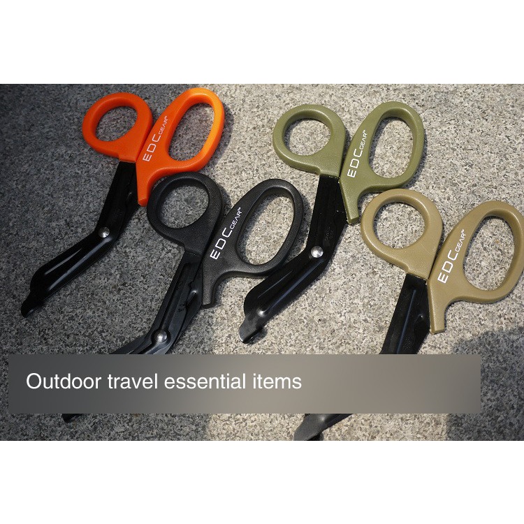 TG-IDI EDC Survival Serrated Scissor Medical Emergency Rescue