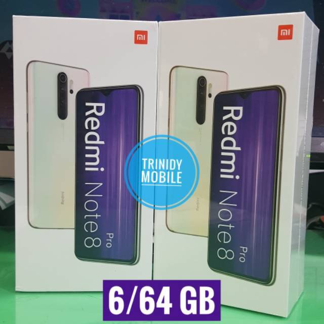 Xiaomi Redmi Note 8 Pro - 6/64 GB - Garansi Resmi