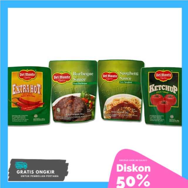 

Delmonte Saus Barberque BBQ Tomat Sauce Sambal Extra Hot