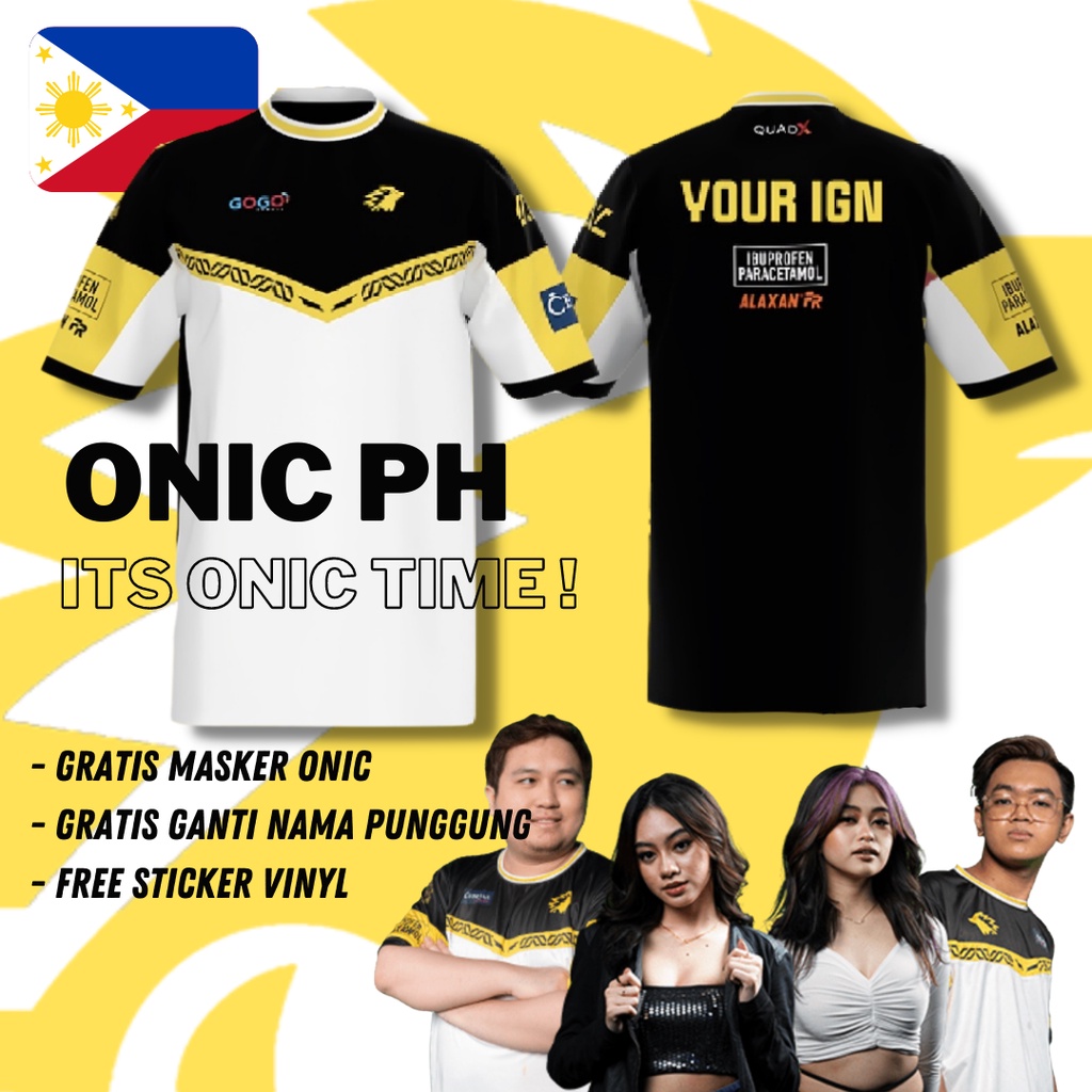 JERSEY ONIC ESPORTS PH PHILIPPINES