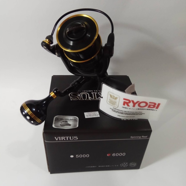 Reel Pancing Ryobi Virtus 6000 Black
