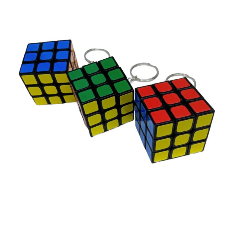 1pcs Gantungan Kunci Rubik Mainan Rubix