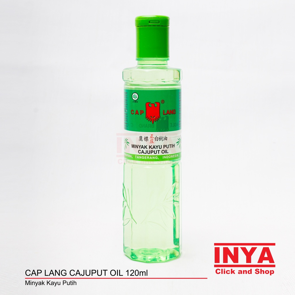 MINYAK KAYU PUTIH CAP LANG - CAJUPUT OIL 120ml - Massage - Pijat