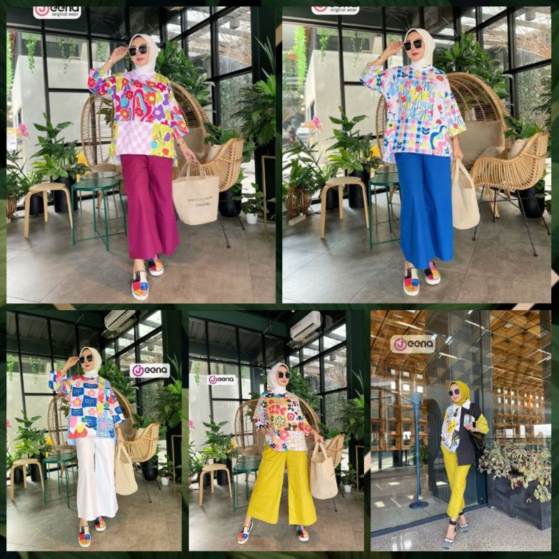 ONE SET JEENA ORI/JEENA PANTS NAIRA