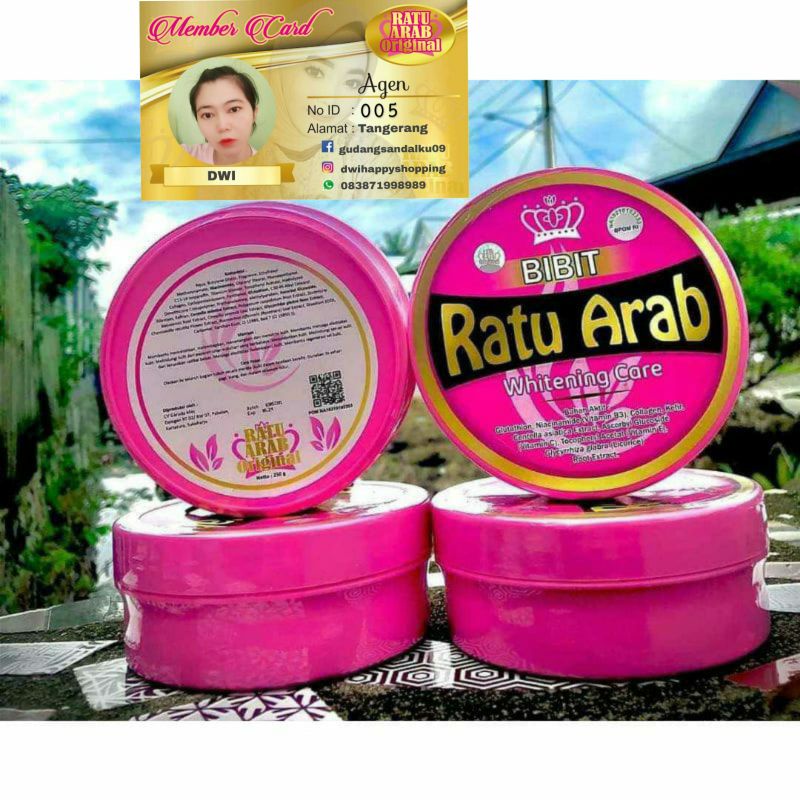 ORIGINAL ✓ GRATIS MASKER WAJAH ROREC ✓ BIBIT RATU ARAB ORIGINAL BPOM