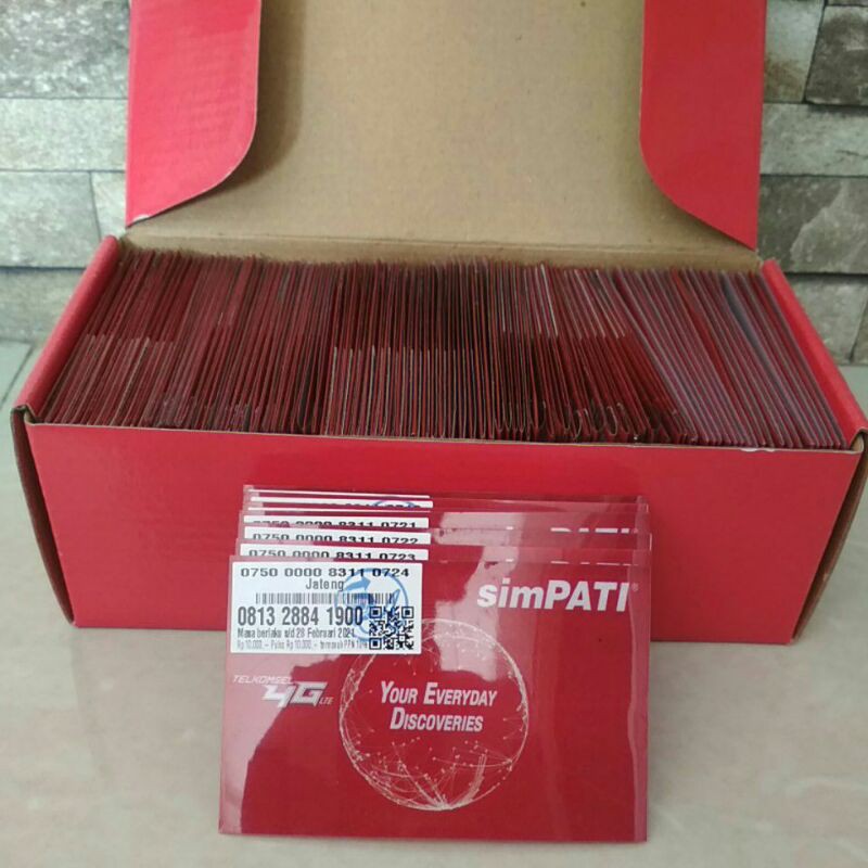 SP TELKOMSEL 35GB+UNLIMITED ISI 10PCS