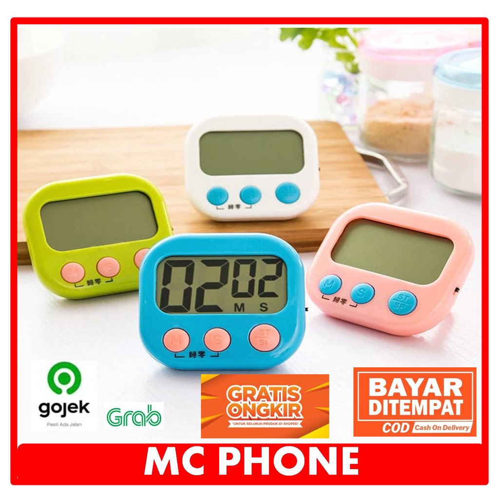 Digital Kitchen Timer Alarm Dapur Masak