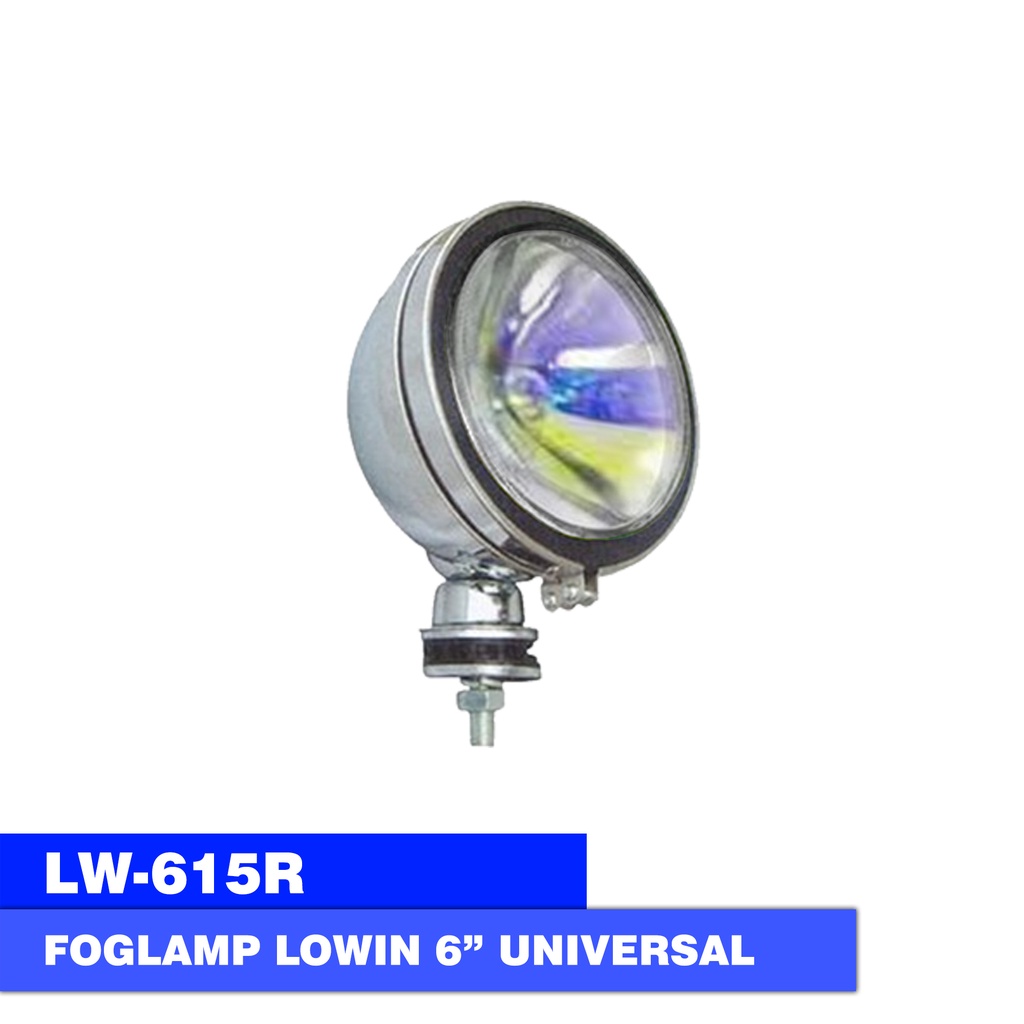 FOGLAMP | LAMPU KABUT MOBIL /LAMPU SOROT AZ 615 UNIVERSAL 6 INCI