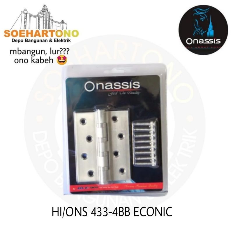 ENGSEL PINTU ONASSIS 4INC TEBAL 3MM