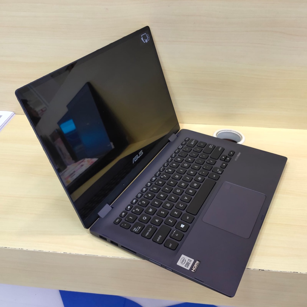 LAPTOP ASUS VIVOBOOK FLIP TP412FA RAM 4GB 8GB 12GB SSD 128GB 256GB FHD THOUCHSCREEN BACKLIT WINDOWS 10 GREY-3