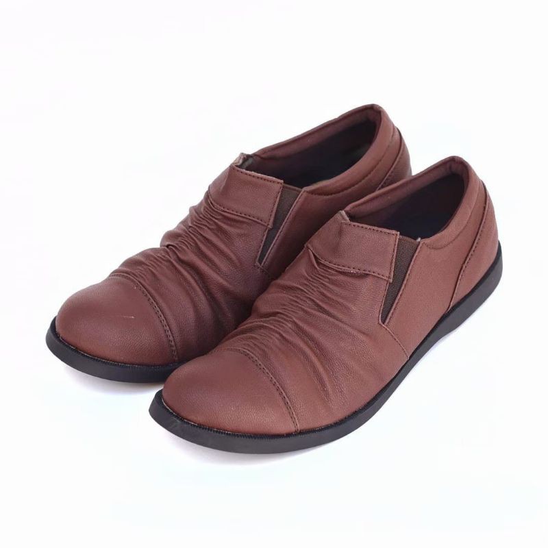 W0LF | RAST - Sepatu kasual Pria Fashion Kantor Loafers Kerja Kulit Syntetic Leather Size 38-44 a