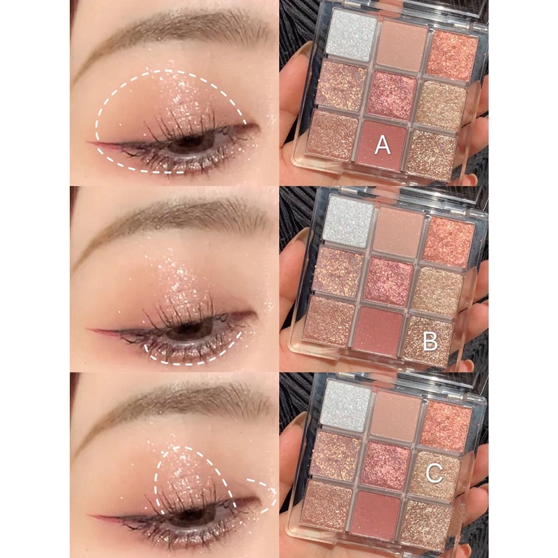 TERMURAH NEW !!! DIKALU COCO VENUS EYESHADOW KOREAN STYLE 9 COLORS KODE DKL - 29