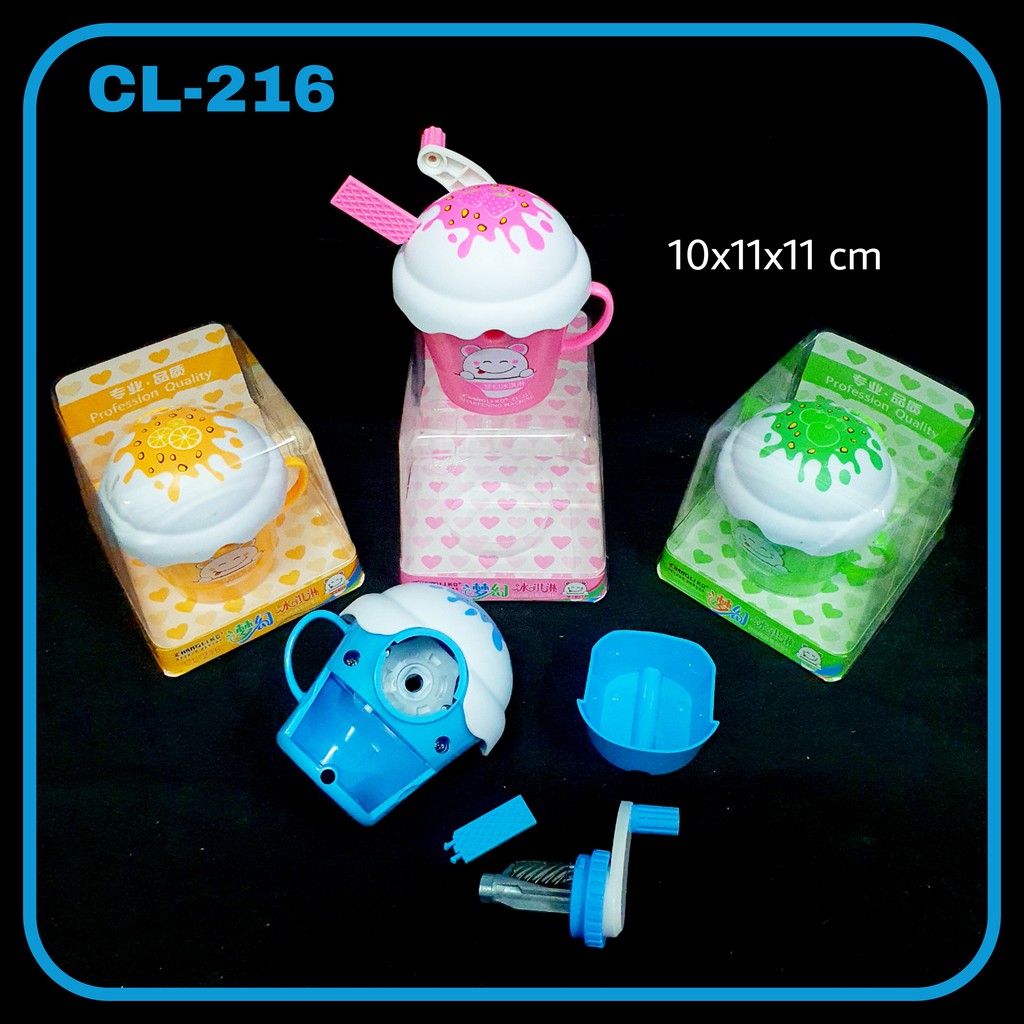 

SOS Peruncing Putar CL-216/201 Ice Cream/ Sharpener/ Rautan / Serutan