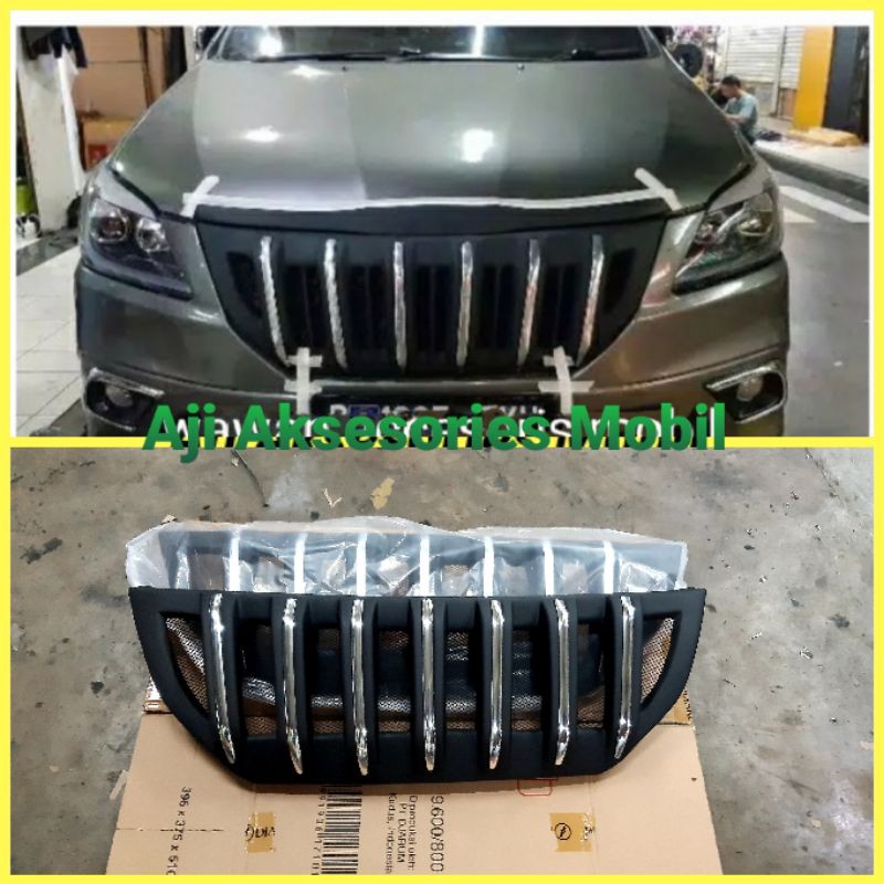 gril innova 2014 prado warna hitam doff list crume