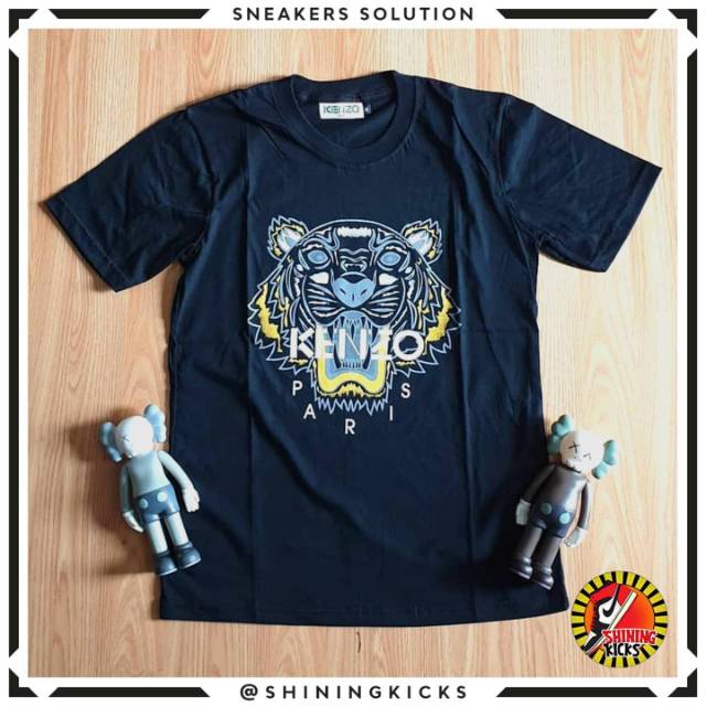 Kaos Kenzo Paris Grey/Yellow