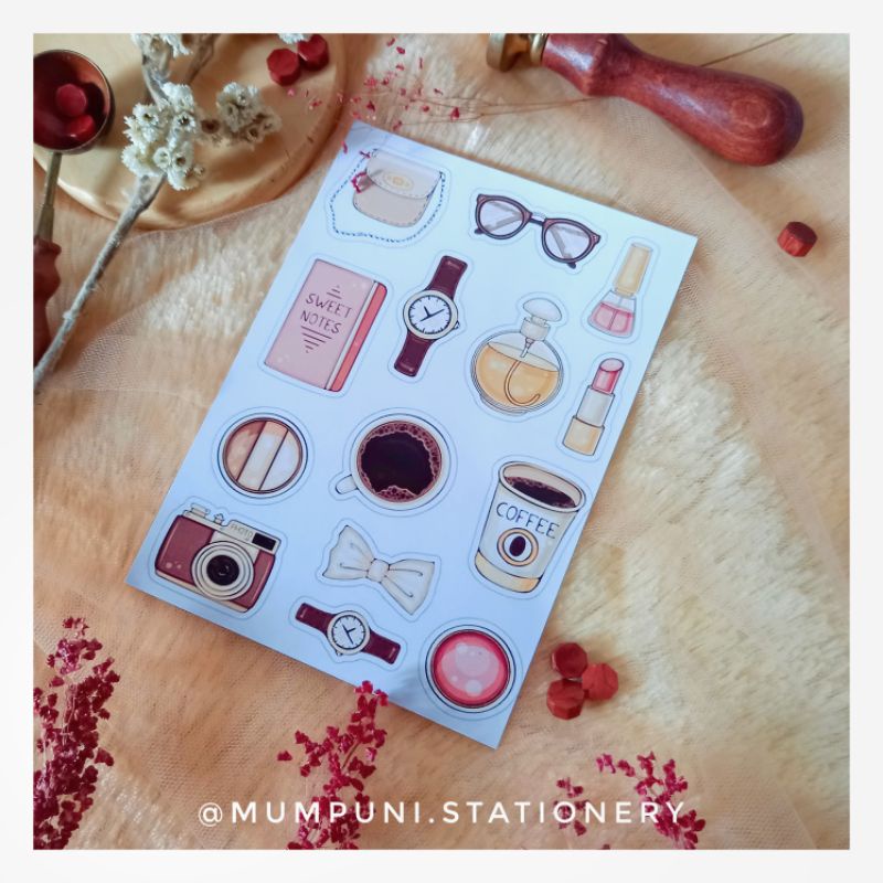 

Stiker "Make Up & Accessories" 14 Elements